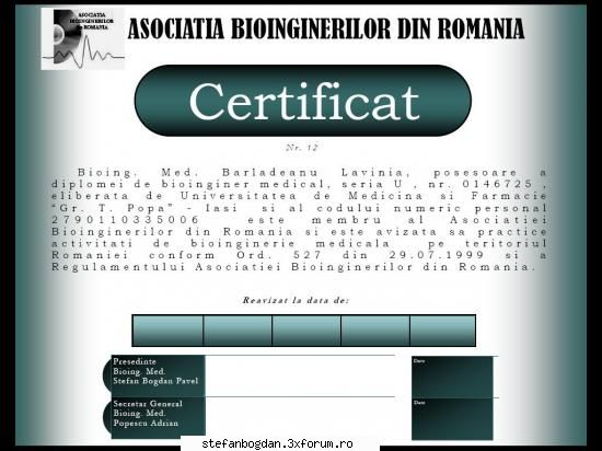 Adeziune - va inlocui Autorizatia de Libera Practica in - !!! INFIINTARE ABR !!!